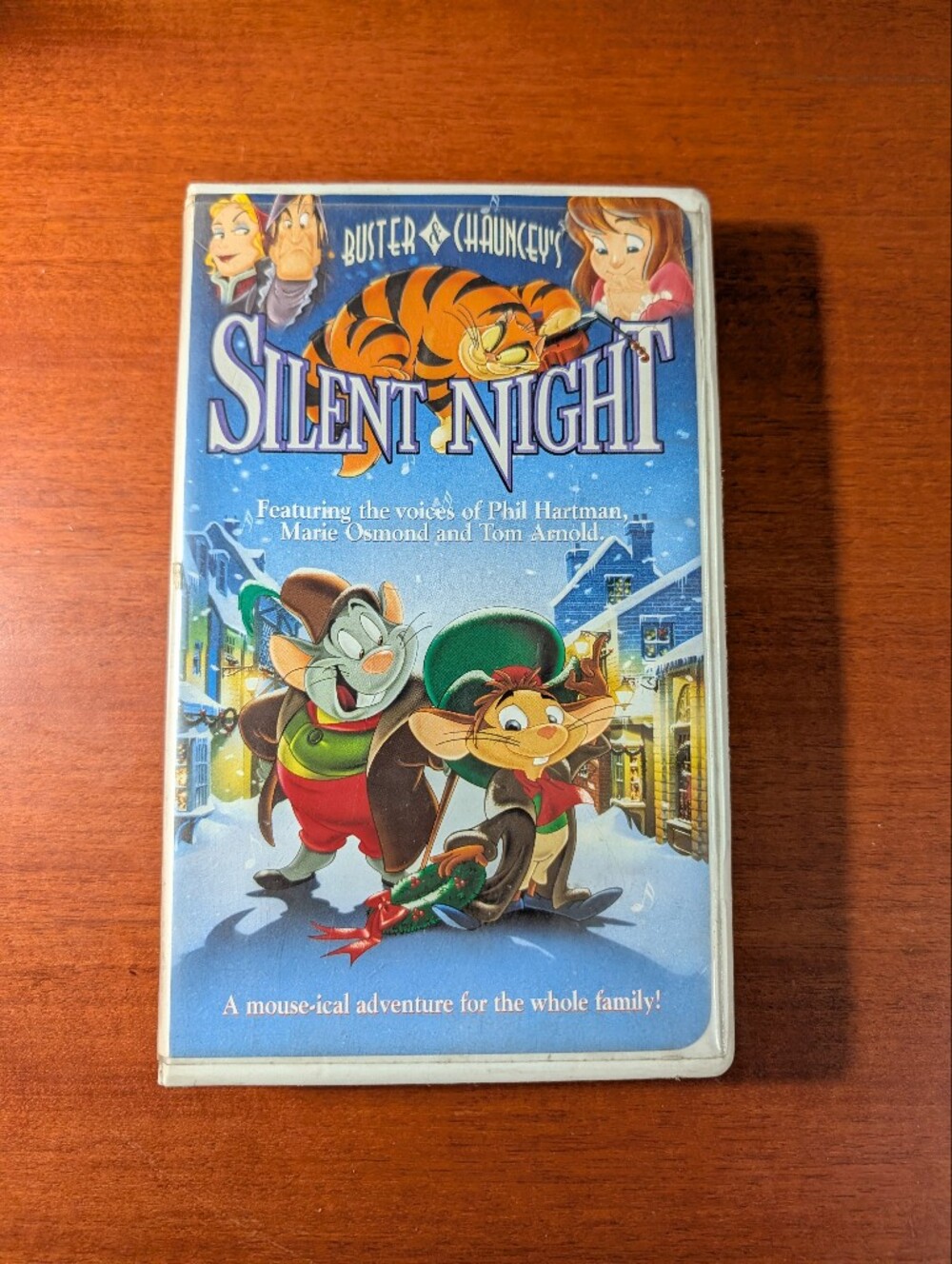 Buster & Chauncey's Silent Night VHS Tape.